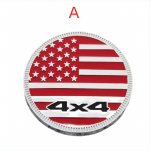 3D metallist k&uuml;lgporitiiva tagumise pagasiruumi m&auml;rgi embleemi kleebis 4X4 USA lipp J/eep W/rangler G/rand C/herokee D/odge C/hevy autotarvikud A