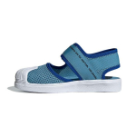Adidas Superstar 360 Sandaalid Primeblue Little Kid Starfish Kids Tossud Crew-Kollane Pilve-Valge Royal-Blue FX4932 33