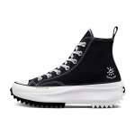 Converse Run Star Hike High P&uuml;hade Unisex Tossud Must Valge A03753C 35.5 black