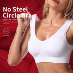 Queenral Plus Size rinnahoidjad naistele &otilde;mblusteta rinnahoidja padjanditega Push Up rinnahoidja vest juhtmevaba 4XL beež