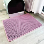 Kassiliivamatt Kahekihiline libisemisvastane suur lemmikloomade liivakasti filtermatt Kulumiskindel veekindel kassiliivamatt Tasuta kohaletoimetamine D-45X60CM