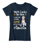 Lucky Have Home Dalmaatsia esmaklassiline T-s&auml;rk S