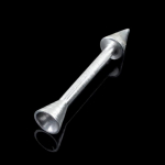 Roosid Lillehoidja Dekoratsioon Kondiitripulgad K&uuml;psetuskoonus Kreem T&ouml;&ouml;riistad Torustik Kook Alumiiniumisulamist 1tk Varras