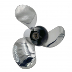 Paadi propeller 9 7/8x12 sobib Yamaha p&auml;ramootorile 25HP-30HP 3 labaga roostevabast terasest 10 hambaga OEM NO: 664-45954-00-EL 9,875 x 12 YSS310978x12RH