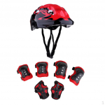 7 tk 8-62 cm kiiver p&otilde;lve k&uuml;&uuml;narnuki ja randmekaitsmetega rula, jalgratta, rulluisutamise ja rulluisutamise jaoks