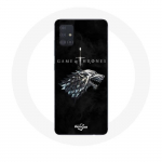 &Uuml;mbris Samsung Galaxy A51 5G Troonide m&auml;ngu 8. hooajale Game of Thrones House Stark Logo Talv on tulekul