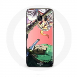 Samsung Galaxy S7 &uuml;mbris Yamato ja Zoro One Piece animeplakat