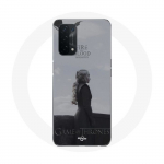 Coque pour Oppo A54 5G Game of Thrones Saison 8 Daenerys Targaryen feu et sang Le Tr&ocirc;ne de Fer Logo