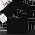 Sally Face T-s&auml;rk &Otilde;udusm&auml;ng Tr&uuml;ki T-s&auml;rk Kawaii Harajuku Anime Riided Naiste Unisex Mood vabaaja T-s&auml;rk Hiphop Gooti t&auml;navar&otilde;ivad 4XL