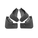 my good car Mud Flaps Front Rear Mudguards Fender Splash Guards Parts Accessories for Ford Ecosport 2013-2017 2018-2022 2013-17no word black