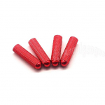 4Pcs/Set Car Door lock Pin Door Screw Knob Cap Cover Trim Fit For BMW 1 2 3 4 5 Series X1 X3 X4 X5 X6 Auto Accessories punane