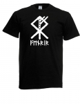 Fenris Wolf Rune Symbol Viking Runes Valhalla Nordman Viking Unisex T-s&auml;rk S