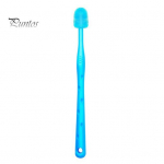 Lemmiklooma hambahari &Uuml;limalt pehme &otilde;rn kassi hambahari Mugav 360-kraadine koera suupuhastushari Lemmikloomatarbed 1pc roosa