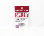 Vanfook SW-21F Lusika Ekspert Lai Konks Suurus 6, 16/pakis Must (8149)