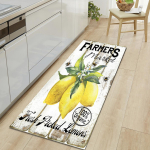 1 tk Fresh Lemon K&ouml;&ouml;gip&otilde;randamatt Libisemiskindel k&ouml;&ouml;gip&otilde;randavaip K&ouml;&ouml;givaip K&ouml;&ouml;gimatt Kodusisustus Toa sisustus 60*180cm