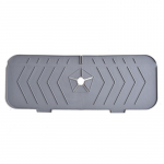 K&ouml;&ouml;gi silikoonist segisti imav matt valamu pritsmep&uuml;&uuml;dja ​​t&ouml;&ouml;pinna kaitse matt &auml;ravoolupadi vannitoa k&ouml;&ouml;gi vidinatele oranž