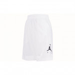 Air Jordan Rise Triibuline Kolmnurkne Logo Prindiga Kiiresti Kuivuv Kootud Korvpallip&uuml;ksid Meestele Alaosad Valge BV5265-100 XXL
