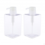 Empty Shampoo Conditioner Pump Bottle Refillable Container 450ml pcs