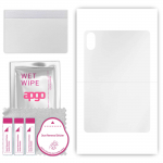 apgo Ultra Clear Protective Skin Sticker for the back compatible with Honor Pad V7 Pro, Wrap Film, Hydrogel Film, Flexible, Soft TPU with positioning