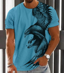 Meeste T-s&auml;rk Meestele 3D Prindiga Graafiline Hundi T-s&auml;rgid Suured Mood Topid L&uuml;hikesed varrukad Suvised Naiste riided T-s&auml;rgid Topid 4XL