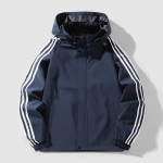 High Street Casual Spordijope Meeste Patchwork Stripe Fashion Spordijope 2XL sinine