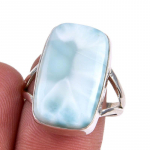 Natural Republic Larimar v&auml;&auml;riskivi 925 prooviga h&otilde;be ehted s&otilde;rmus suurus 7.5 N0r13