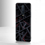 Marmorist geomeetriline kujundkork OnePlus 8T 8 Nord N10 5G 7 9 7T 9R telefoni&uuml;mbris 1+ Nord 2 N100 N200 Z jaoks, must TPU kate OnePlus Z