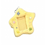 Plush fotokaardihoidja Star Bussikaardihoidja Kawaii Idol kaardi varrukas Korea stiilis multifilmi fotokaardi kaas