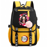 Anime Demon Slayer seljakott naistele l&otilde;uendist s&uuml;learvutikott tagasi kooli seljakott teismelisele t&uuml;drukule poisile koolikott meestele naistele reisikott