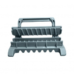 Kabobi varraste valmistaja Lihtne kasutada mittenakkuva BBQ-kebabi t&ouml;&ouml;riist lihak&ouml;&ouml;giviljade jaoks Varraste muretu puhastamine vormikasti masin