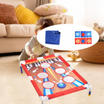 Oakotiviskamism&auml;ngukomplekt Cornhole Board Educationanl Toy 5 auguga kingitused Sihtm&auml;ngud siseruumides ja &otilde;ues punane