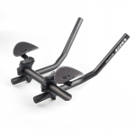 Maanteeratta tugijuhtraud Maastikujalgratta k&auml;ik, pika distantsi painutusega juhtraud, poolitatud TT juhtraud must