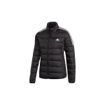Adidas Essentiali allaosaga jope p&uuml;stkraega naistele &Uuml;ler&otilde;ivad Must GH4593 XS