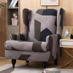 Wingback Tooli kate 2 t&uuml;kki/komplekt Stretch diivani kate Tugitooli kate Diivan m&ouml;&ouml;blikaitse elastne p&otilde;hi elutuppa 1-seater