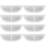 Lemmiklooma purskkaevu 8-kordsed asendusfiltrid parandavad vee kvaliteeti, hoiavad vee puhta ja v&auml;rskena. Filtri vahetus