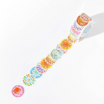 Card Lover 100 tk [Happy Town seeria] Vintage kohvip&auml;eviku kleebised washi paberist paberist scrapbooking materjalist scrapbooki komplekt