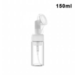 100/150/200Ml T&uuml;hi vahutav vahupumppudel silikoonharjapeaga Pressit&uuml;&uuml;p N&auml;opuhastusvahupudelid 150ML
