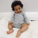 50/60 cm Reborn Baby Doll Maddie Girl K&auml;sitsi detailne maalimine n&auml;htavate veenidega Elutruu 3D nahatoon H&auml;id j&otilde;ulukingitusi 60cm