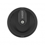 Nutikas automaatne p&otilde;randaservade p&uuml;hkimisrobot Kodutolmupuhastus Ilma imemiseta p&uuml;hkimismasin Battery Powered must