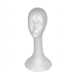 Mannekeen Naine Foam Long Kael Head Model Juuksed M&uuml;ts Parukas Prillid Stand Display One Size