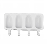 Silikoonist j&auml;&auml;tisevorm Universaalne silikoonvorm isetehtud j&auml;&auml;aluse vorm 215x127x21mm valge