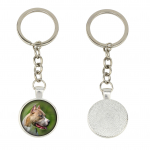 Pit Bull, American Pit Bull Terrier, Pitbull Terrier, APBT - keychain in a box, own photo, keychain pendant from Art-Dog brand