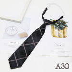 S&auml;rk Kaelus Naiste College Style Jk Plaid Uniform Eemaldatavad Kaelarihmad Eemaldatavad A30