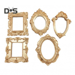 5 tk/komplekt Vintage fotoraam Pildikunst Maalimine Plakati Kuvaraam Kodukontor Magamistuba Seinale riputatav vaigust fotohoidik set