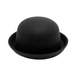 Lameda pealispinnaga Fedora m&uuml;ts puhta v&auml;rvi imitatsiooniga villane dž&auml;ssim&uuml;ts Unisex Jaapani stiilis laia &auml;&auml;rega naiste &uuml;mmargune m&uuml;ts Peod Cosplay Bowler M&uuml;ts must