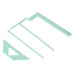 K&ouml;itmisjoonlaud L-kujuline joonlaud T-kujuline joonlaud, vahejuhik Nurga l&otilde;ikamise ruudu komplekt scrapbookingi albumi tegemiseks