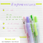 4 tk v&auml;rvi esilet&otilde;stmise geelpliiatsite komplekt V&auml;rviline retro marker t&auml;pivooder joonistamiseks esilet&otilde;stmiseks kontorikooli