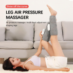 1 electric leg massager, inflatable air compression massager for feet and calves, wireless leg massager, Christmas Mother's Day Father's Day gift