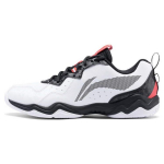 Li Ning CS6 Libisemiskindlad Kulumiskindlad Hingavad Madala S&auml;&auml;rega Badmintoni Kingad Unisex Kingad Valge Must AYTS055-3 41