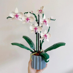 939 tk kunstlilled ehitusklotsid Metslillekimp 10313 Loov kodu kontorilaua taimekaunistus Kokkupandavad klotsid M&auml;nguasi Kingitus